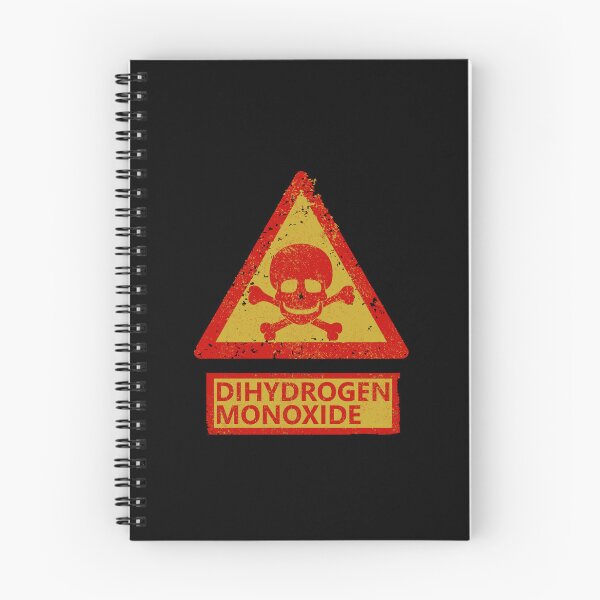 Item preview, Dihydrogen Monoxide warning sign with Skull designed and sold by Manoroma.