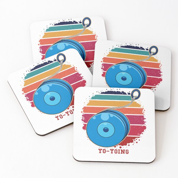 Item preview, Retro yoyo world, nostalgic art designed and sold by Design_for_merch.