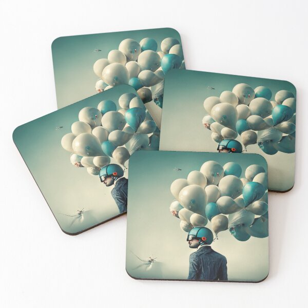 Item preview, Man with balloon designed and sold by Dudilis.