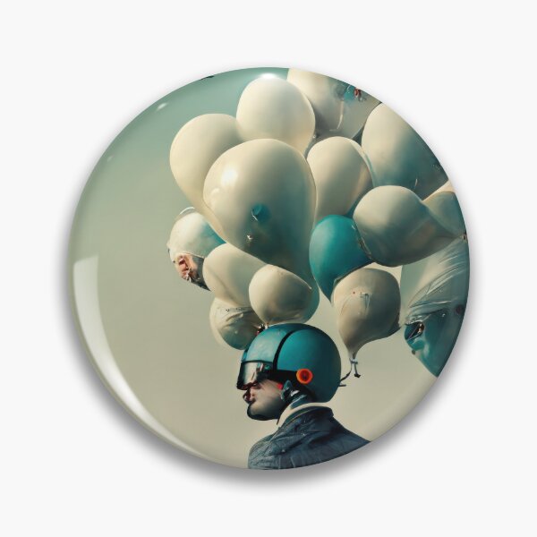 Item preview, Man with balloon designed and sold by Dudilis.