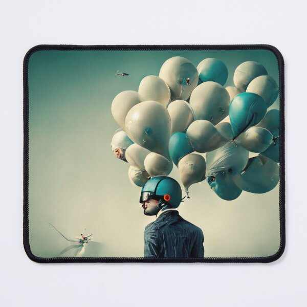 Item preview, Man with balloon designed and sold by Dudilis.
