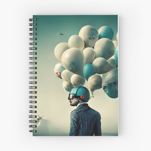 Item preview, Man with balloon designed and sold by Dudilis.