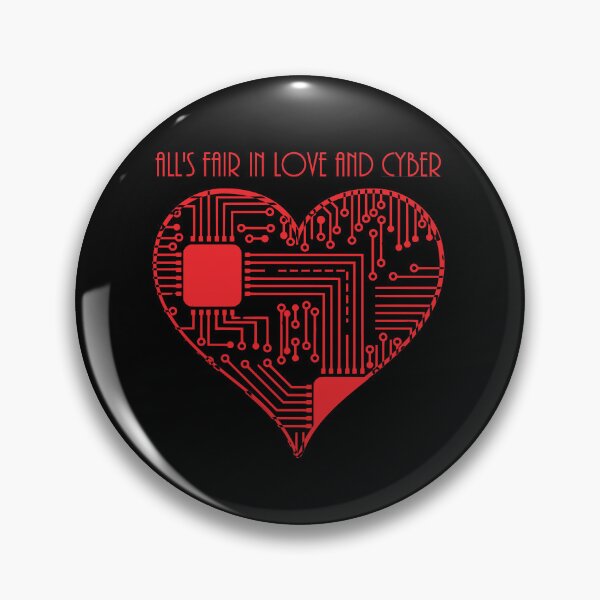 Item preview, All's fair in love and cyber designed and sold by Hack3rRunway.