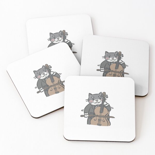 Item preview, Cello Cat (Music cat) designed and sold by 90sister.