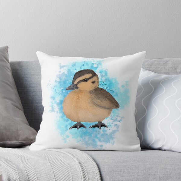 Item preview, Duckling Watercolor Gosling Art  designed and sold by kjacunski.