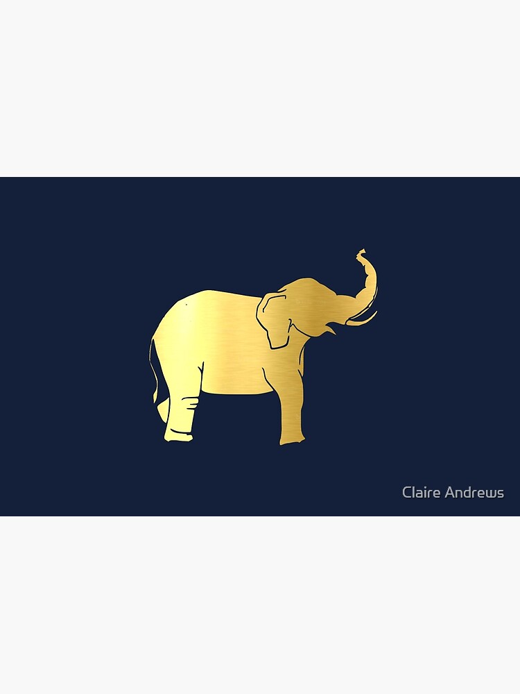 Gold Elephant by Claireandrewss