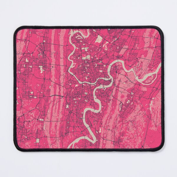 Item preview, Chongqing City Map of China - Blossom designed and sold by deMAP.