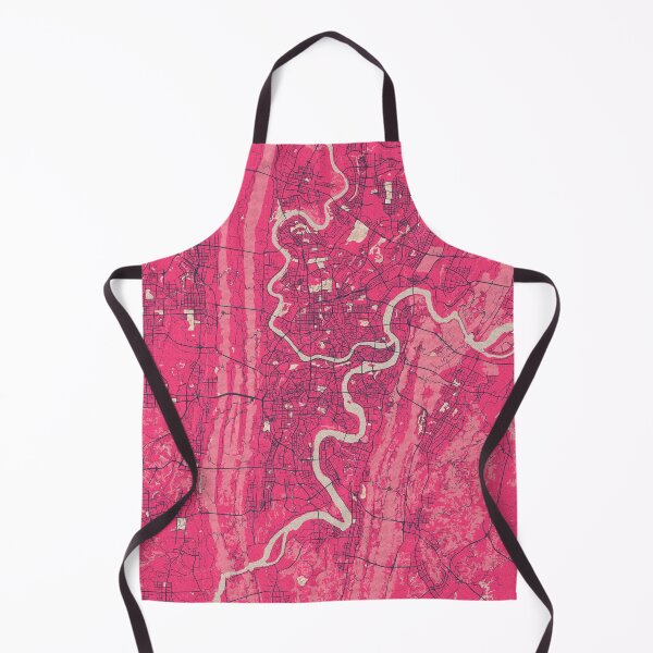 Item preview, Chongqing City Map of China - Blossom designed and sold by deMAP.