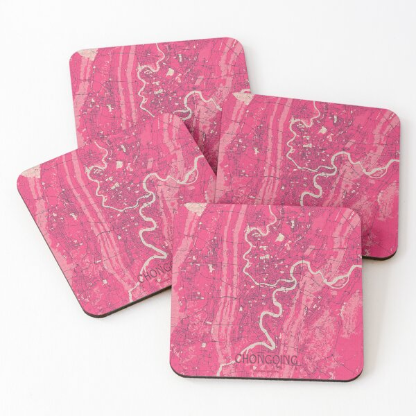 Item preview, Chongqing City Map of China  - Blossom designed and sold by deMAP.