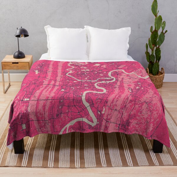 Item preview, Chongqing City Map of China  - Blossom designed and sold by deMAP.