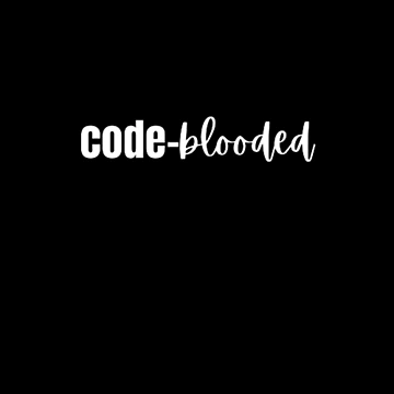 Artwork thumbnail, Code-blooded programmer programming humor developer by TeePassion