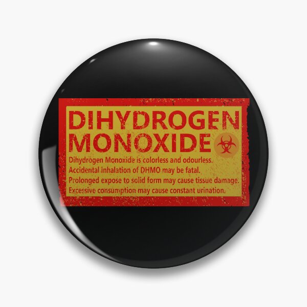 Item preview, Dihydrogen Monoxide Warning designed and sold by Manoroma.