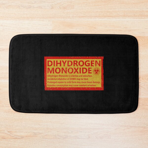 Item preview, Dihydrogen Monoxide Warning designed and sold by Manoroma.