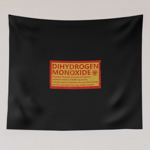 Item preview, Dihydrogen Monoxide Warning designed and sold by Manoroma.