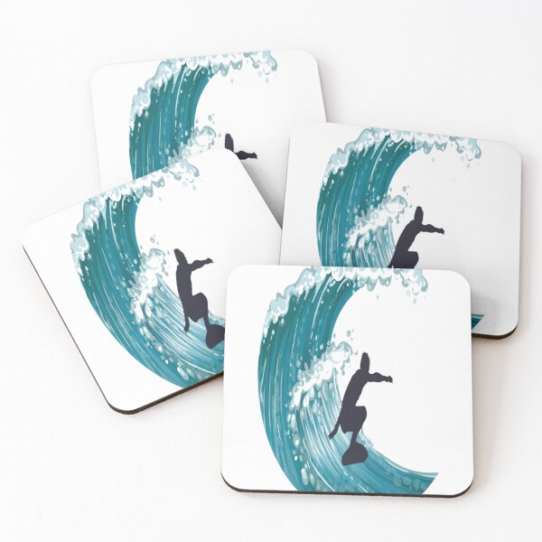 Item preview, Summer Sunshine Sandy Beaches Surfer Waves  Classis  designed and sold by jenilaabezuw.