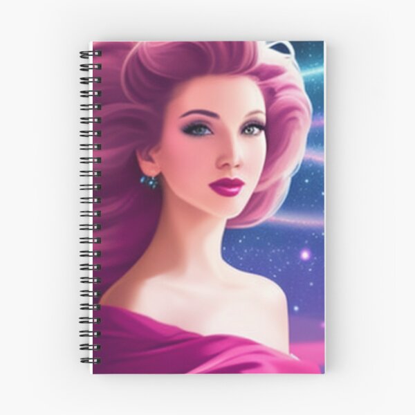 Item preview, Pink Beauty in the starry sky designed and sold by Girly-Universe.