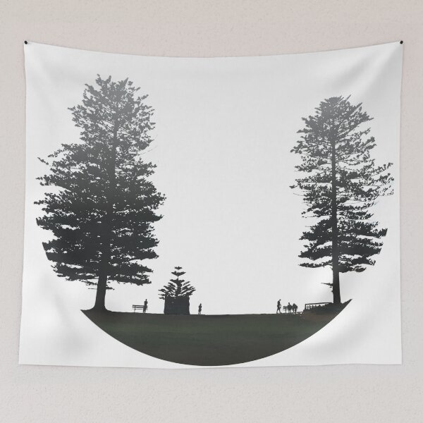 Item preview, Silhouettes Pine Tree designed and sold by Mimi Huang.