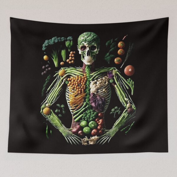 Item preview, vegetable man designed and sold by virusRojo.