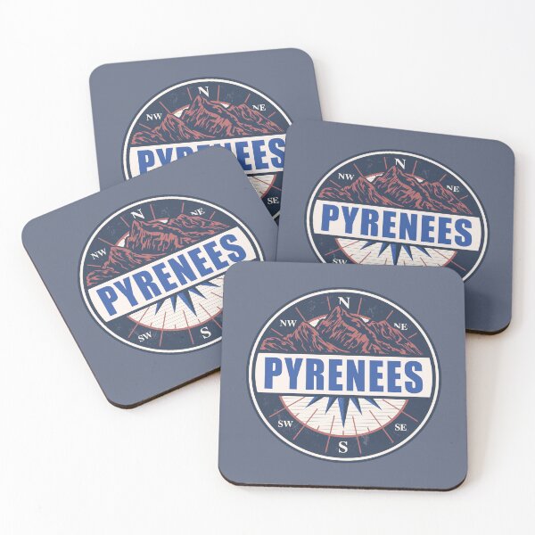Item preview, Pyrenees Mountains Vintage Mountain Hiking Design designed and sold by CynthiaGraphics.