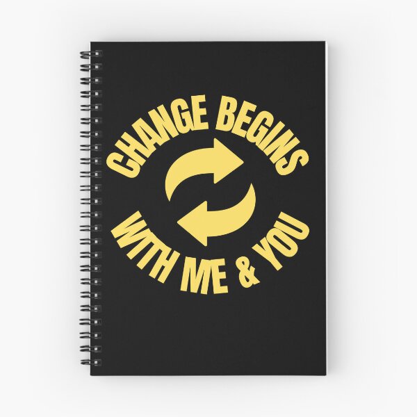 Item preview, Change begins with me and you designed and sold by Inspiring-A-D.