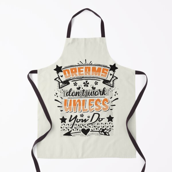 Item preview, Dreams don't work unless you do - funny saying designed and sold by VichallanStudio.