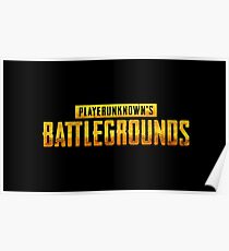 Playerunknown's Battlegrounds Poster