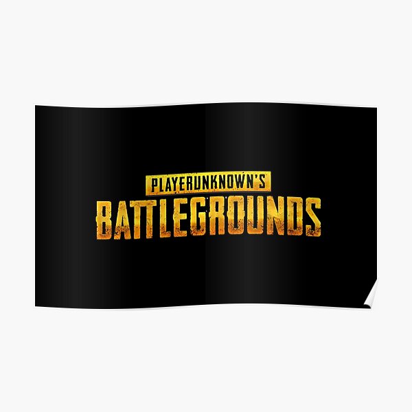 Player Unknown Battlegrounds Posters Redbubble