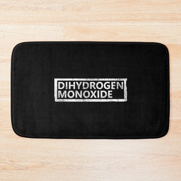 Item preview, Dihydrogen Monoxide Warning Board in Black designed and sold by Manoroma.