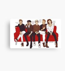 Interview Canvas Print