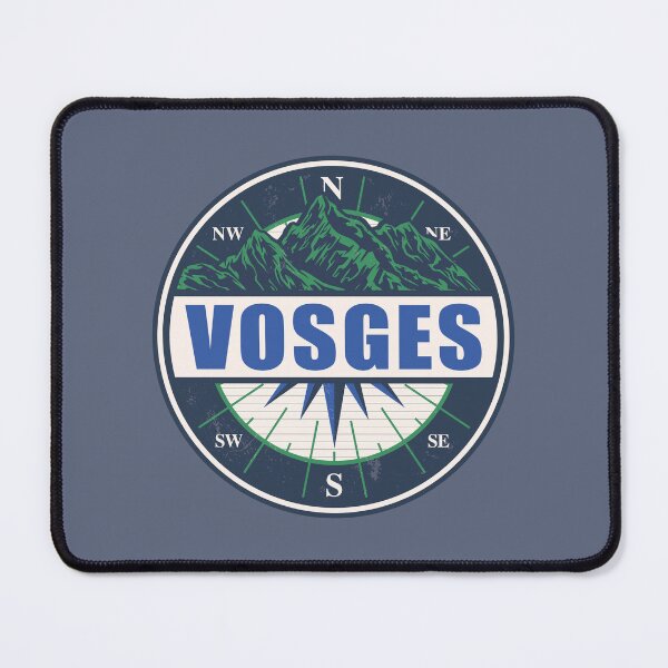 Item preview, Vosges France Vintage Mountain Hiking Design designed and sold by CynthiaGraphics.