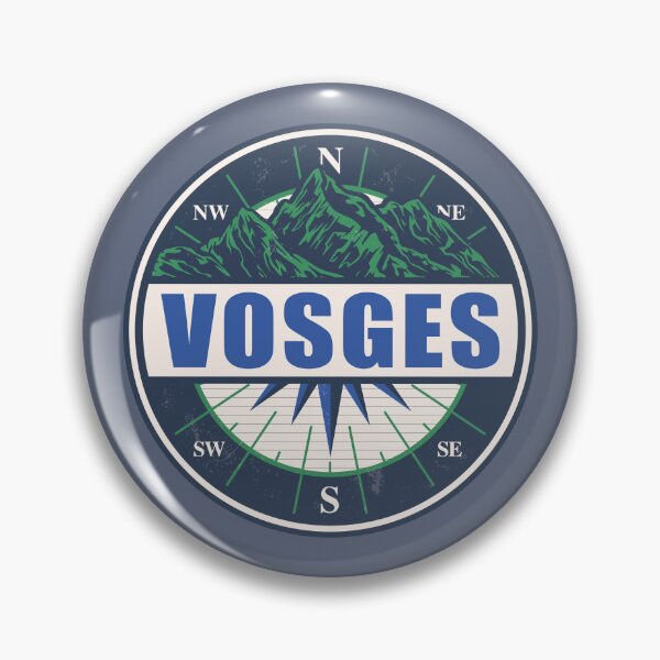 Item preview, Vosges France Vintage Mountain Hiking Design designed and sold by CynthiaGraphics.