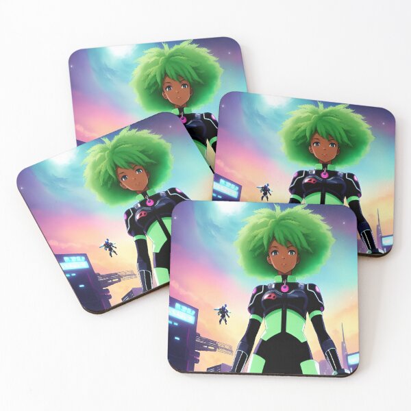 Item preview, Cybergworl | Black Anime Girl designed and sold by blackanimemecca.