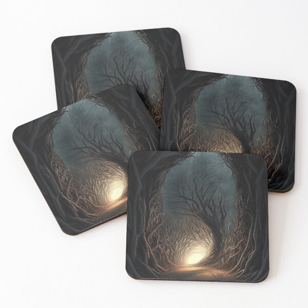 Item preview, The path through a dark forest illustration designed and sold by RK - Shop.