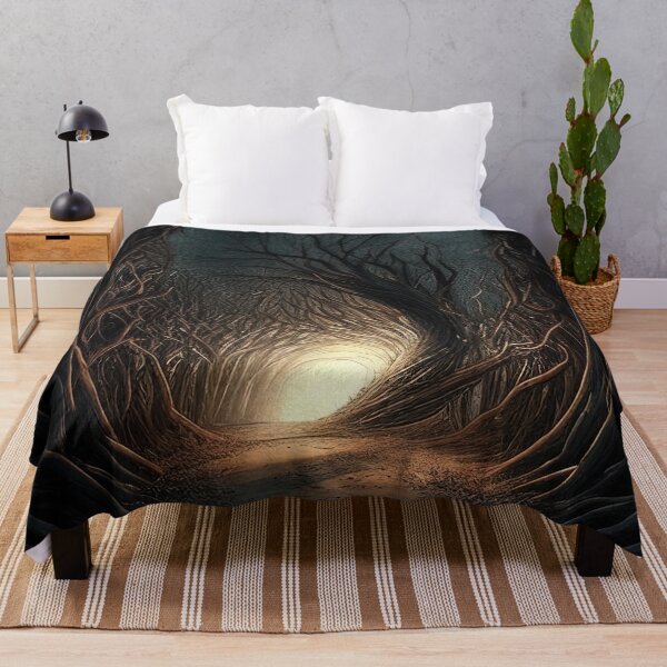 Item preview, The path through a dark forest illustration designed and sold by RK - Shop.
