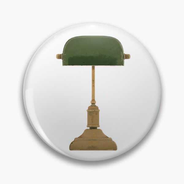 Item preview, Classic Study Lamp - green and gold vintage design designed and sold by PeterADesign.
