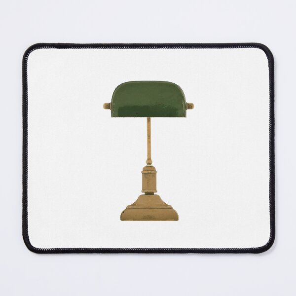 Item preview, Classic Study Lamp - green and gold vintage design designed and sold by PeterADesign.