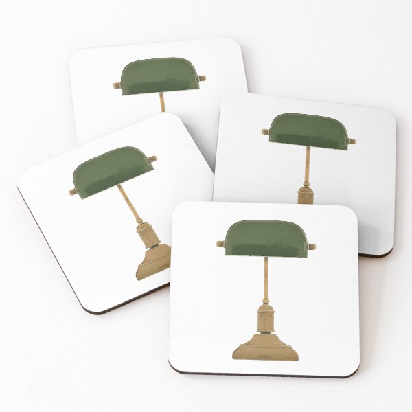 Item preview, Classic Study Lamp - green and gold vintage design designed and sold by PeterADesign.
