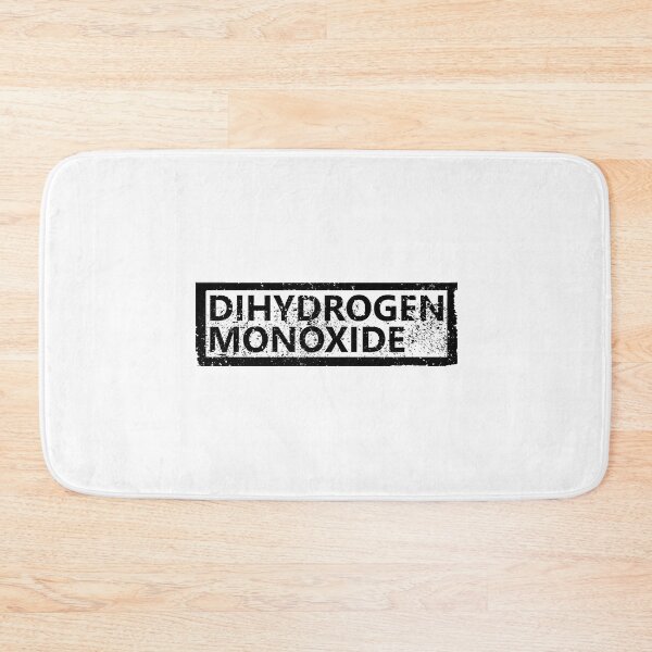 Item preview, Dihydrogen Monoxide Warning Board in White designed and sold by Manoroma.