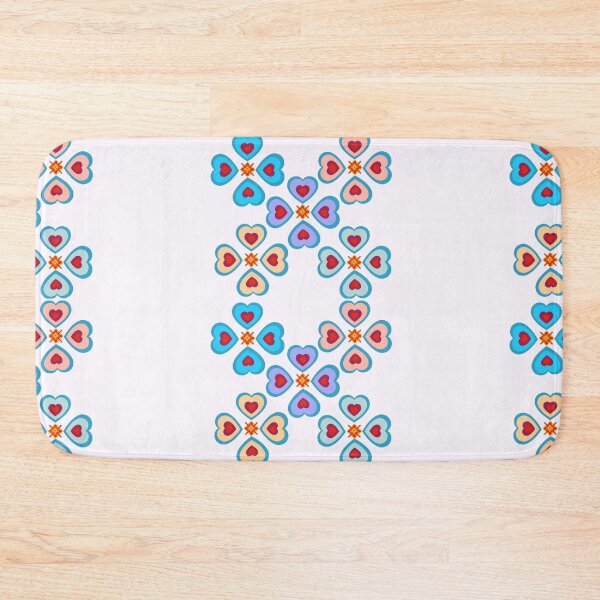 Item preview, Heart pattern retro style 60 designed and sold by Bakkia.