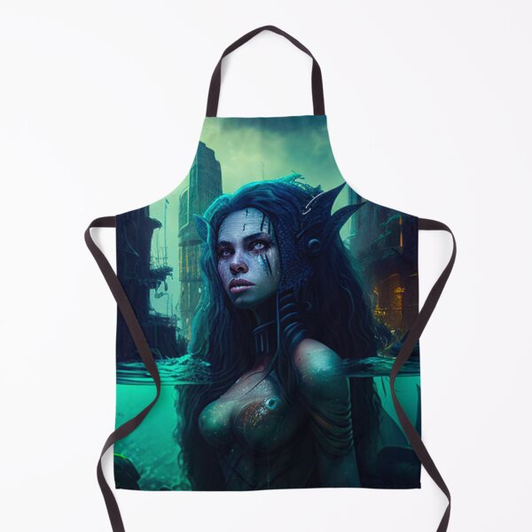 Item preview, Futuristic Mermaid 3 designed and sold by FattoAMano.