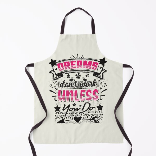 Item preview, Dreams don't work unless you do - funny saying designed and sold by VichallanStudio.