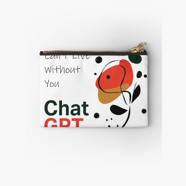 Artikelvorschau, ChatGPT | ChatGPT-Liebe | Kann nicht ohne dich leben | KI-Liebe | KI-Sprachmodell | Blumenkunst | Blumenliebe | Grafik-Design entworfen und verkauft von ArtPowTech.