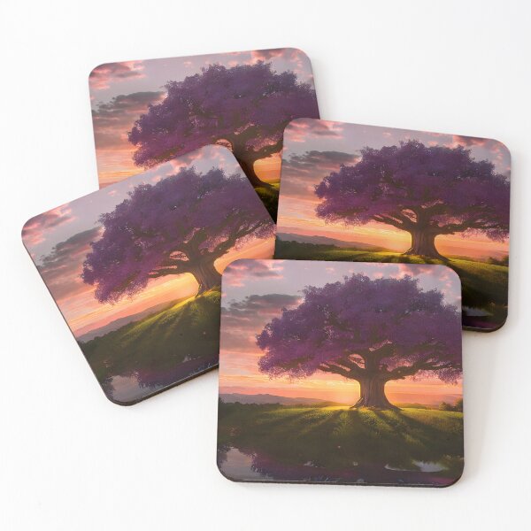 Item preview, Sunset Tree of Life  designed and sold by ElLocoMus.