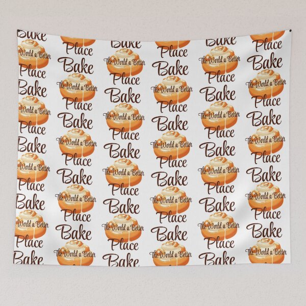 Item preview, You Bake The World a Better Place Hydro Sticker/ Bake The World a Better Place T-Shirt/ Baking Apron/ Bakers Mug/Culinary Student Gifts/ Bakers Gifts/ Bake Shop Decor/ Baking Lovers Apron Gift designed and sold by KingdomKubs.