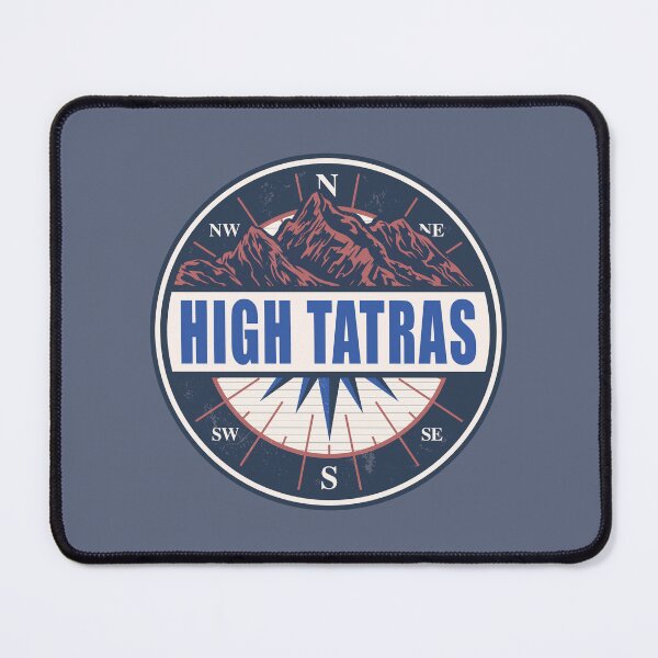 Item preview, High Tatras Slovakia Vintage Mountain Hiking Design designed and sold by CynthiaGraphics.
