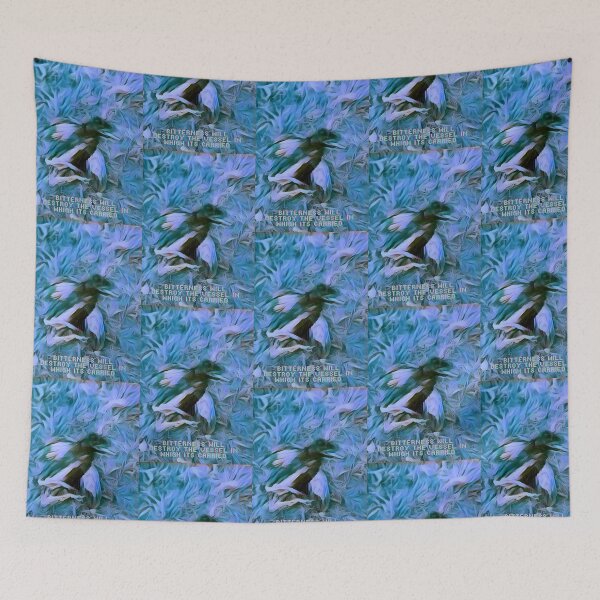 Item preview, bitterness will destroy the vessel - bird surrealism designed and sold by DaughtersOfCL.