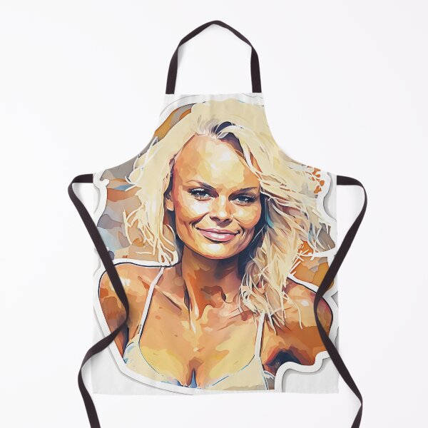 Item preview, Pamela Anderson watercolor designed and sold by thearttist.