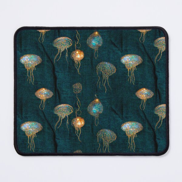 Item preview, Embroidered cosmic jellyfish designed and sold by YeKnot.