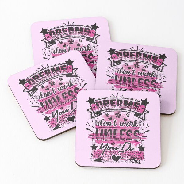 Item preview, Dreams don't work unless you do - funny saying designed and sold by VichallanStudio.