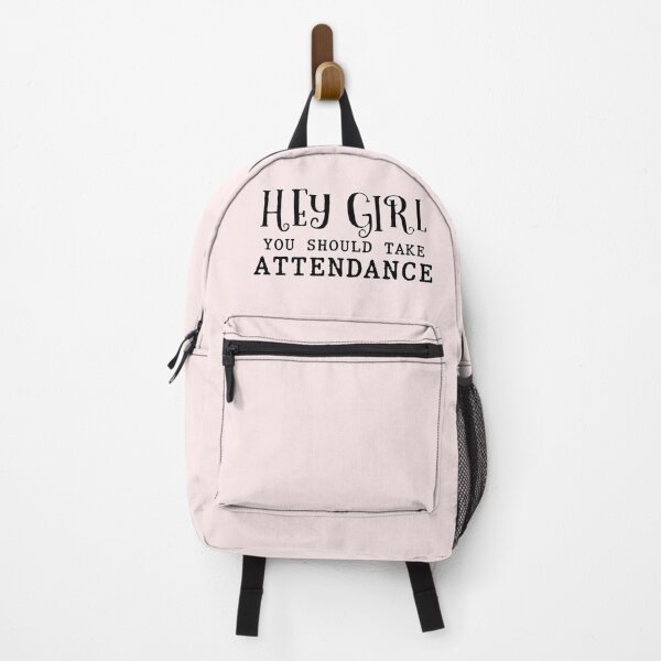 Item preview, Hey girl you should take attendance funny Teacher gift stickers  designed and sold by cizito.